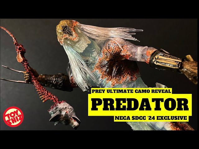 2024 SDCC EXCLUSIVE PREY “ULTIMATE CAMO REVEAL PREDATOR” | NECA Toys