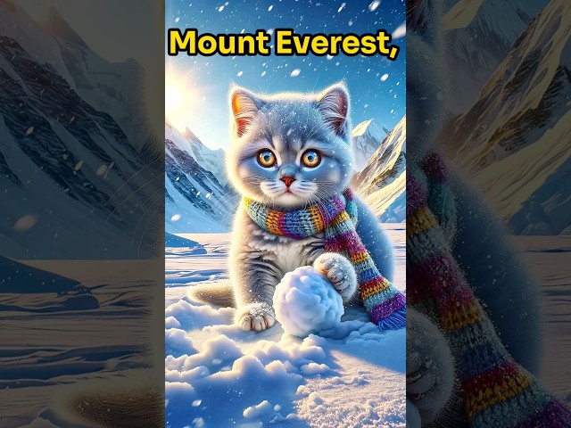 【CAT STORY】Mount Everest, the world's highest peak, is located on the border of which two countries?