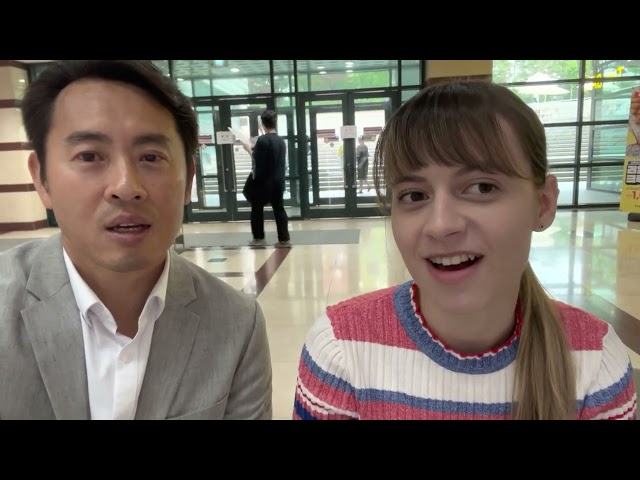 Interview with foreign students at Korea University