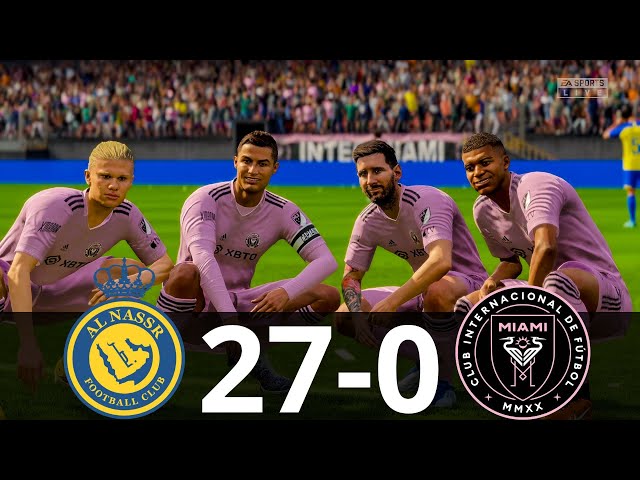 MESSI, RONALDO, MBAPPE, NEYMAR, ALL STARS | INTER MIAMI 27-0 AL NASSR