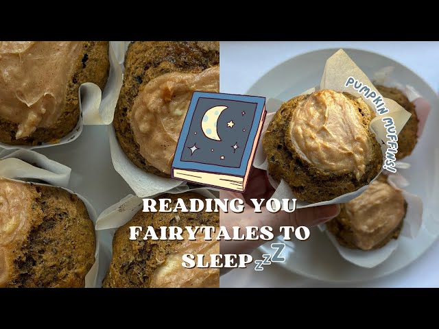 CLICKY WHISPER ASMR Reading You Fairytales while Making Pumpkin Muffins