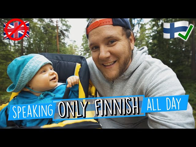 Speaking ONLY FINNISH all day! | Suomenkielinen vlogi