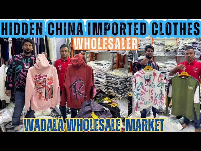 China Imported Clothes Wholesaler In Wadala | Imported Tshirt Wholesaler Mumbai / NATIONAL LX