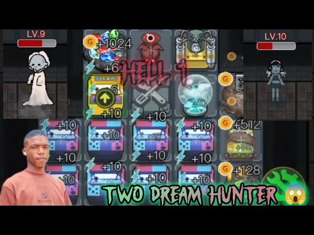 Haunteddorm game play @haunteddorm || Hell 1 || fighting against two dream hunter 😱