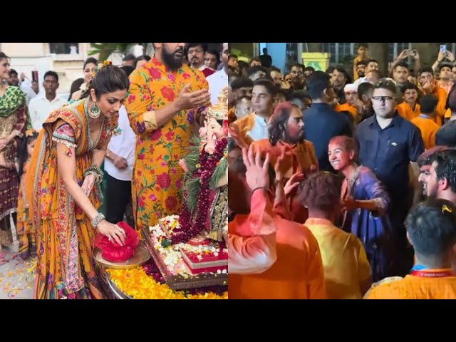 Radhika Merchant Shines in Joyful Dance at Ambanis' Ganpati Visarjan