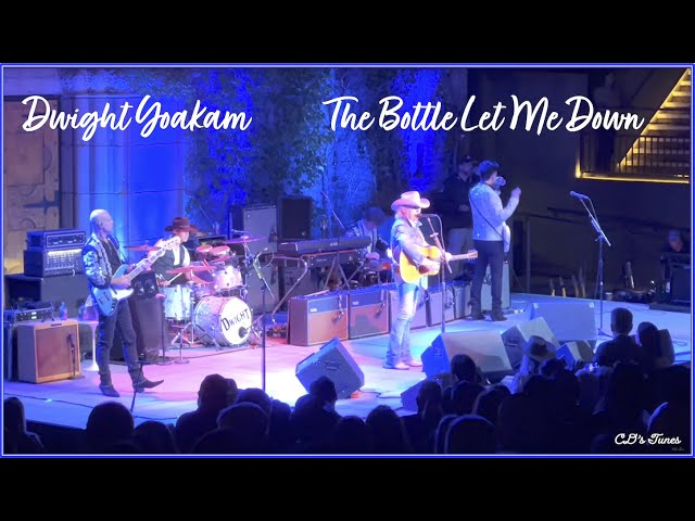 The Bottle Let Me Down - Dwight Yoakam - Mountain Winery - Lyrics (CC)