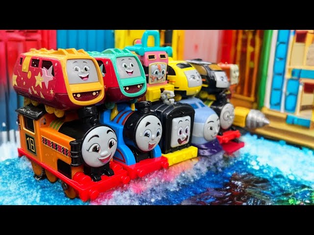 Thomas and Friends Tokyo Maintanance Factory for many unique toys Richannel Train Rainbow Kereta Api