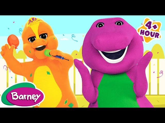 A Fun Party with Barney and Friends | Games for Kids | NEW COMPILATION | Barney the Dinosaur