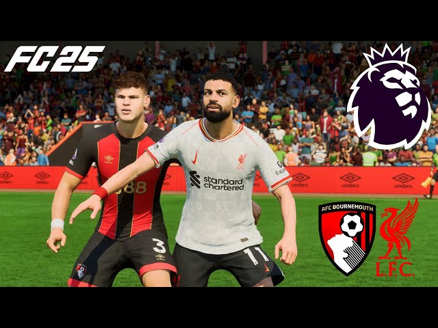 FC 25 - AFC BOURNEMOUTH VS LIVERPOOL - PREMIER LEAGUE 24/25 - VITALITY STADIUM - 4K60 PS5