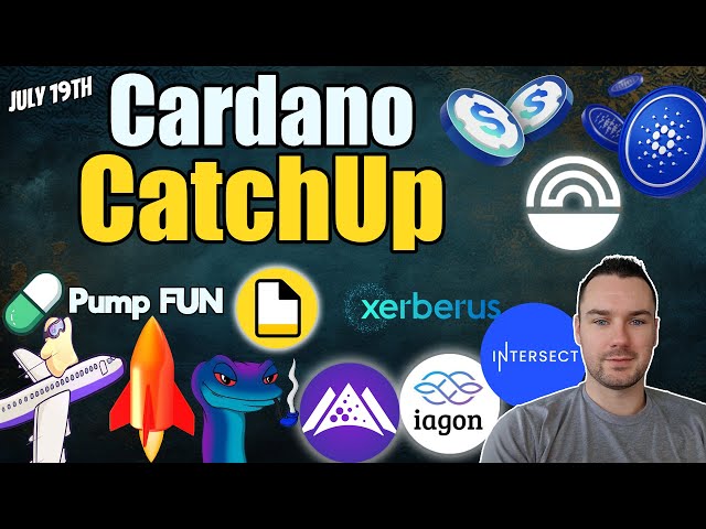 Cardano News - Pump FUN, Market Updates, Stablecoins and BIG Project Updates