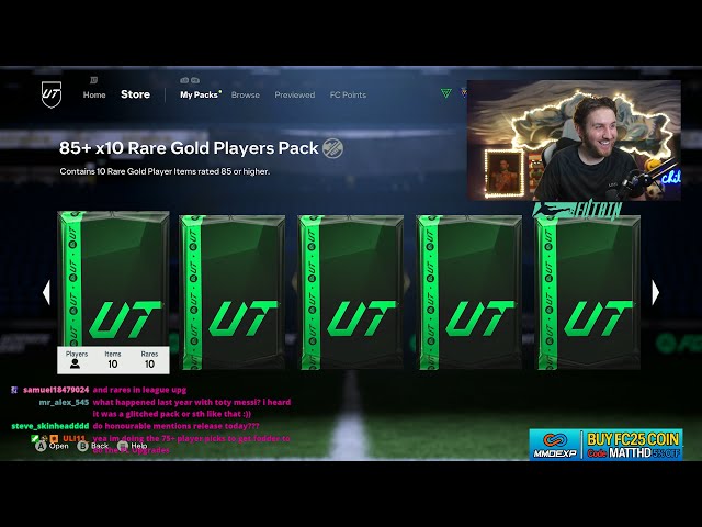 FULL TEAM OF THE YEAR PACK OPENING! 85+ x 10 TOTY PACKS!