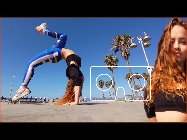 VR 180 3D Breakdancer Gulay Venice Beach part 1