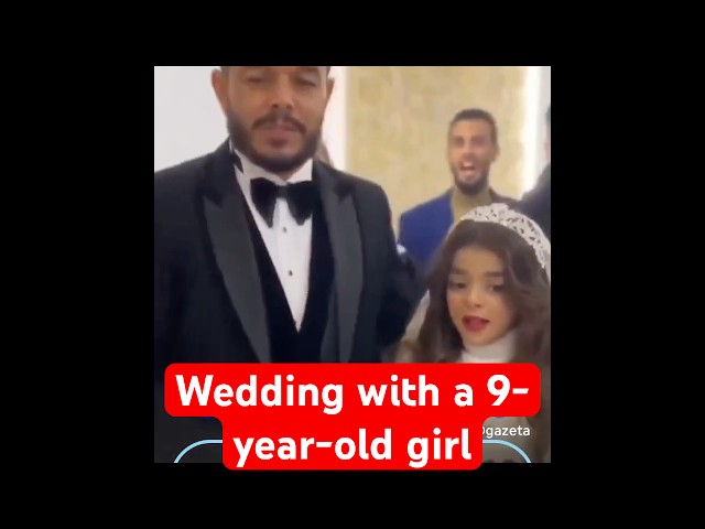 Wedding of a 35-year-old man and a 9-year-old girl#narcissist #narcissisticabusesurvivor