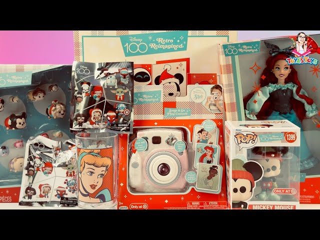 Unboxing and Review of Disney 100 Retro Reimagined Toy Collection