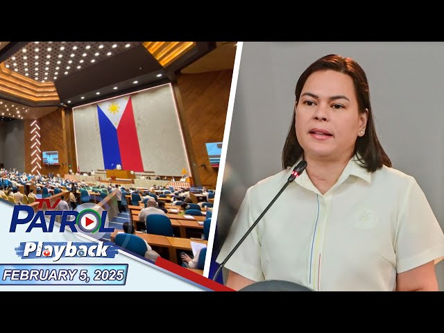 TV Patrol Playback | February 5, 2025