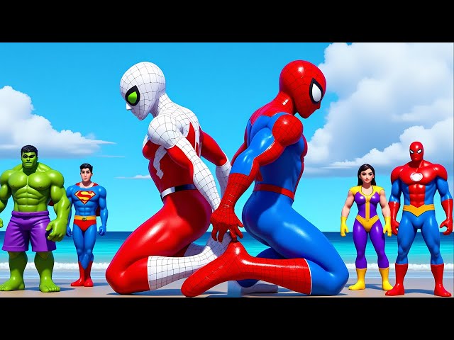 Recuse HULK Family Vs SPIDERMAN, JOKER: Who Is The King Of Super Heroes ? | LIVE STORY ACTION