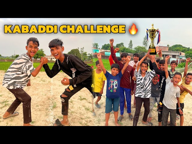 Kabaddi Match Challenge 😍 Zeeshan Vs Kallu 🔥 Kon jeetega Match ⁉️