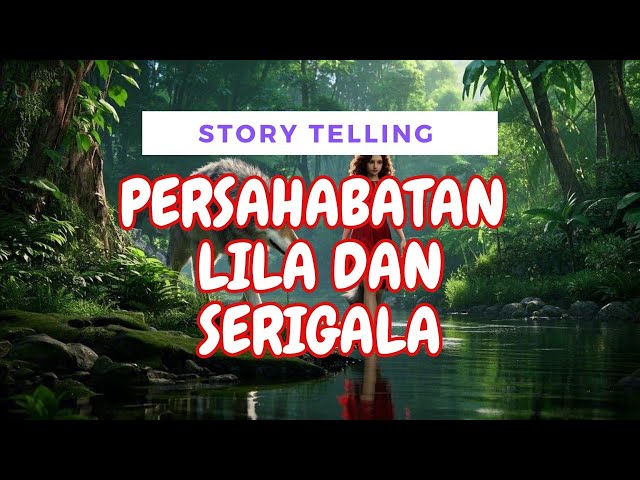 #storytelling 03 // PERSAHABATAN LILA DAN SERIGALA 👧🐺