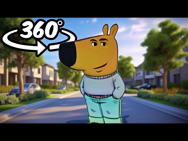 Chill Guy Breaks Into YOUR House - 360°/VR (Just a Chill Guy Meme)