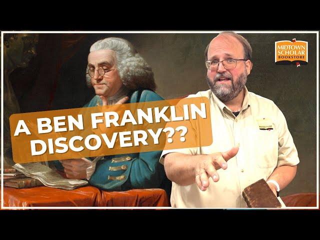 A Benjamin Franklin Discovery?! 📚 Buy Day Friday 📚 June 9, 2023