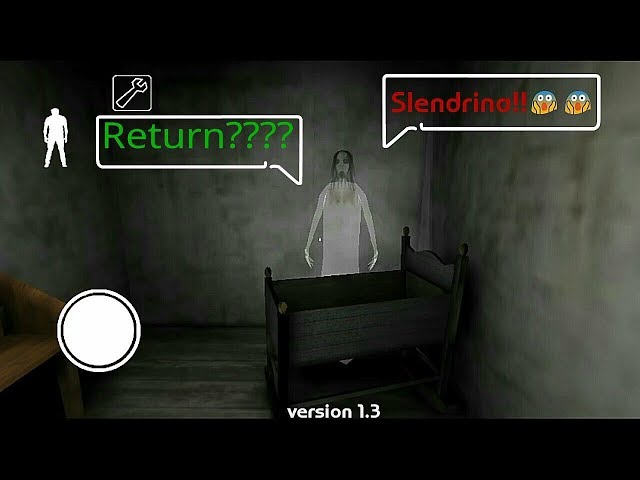 Slendrina in Granny Horror game version 1.3