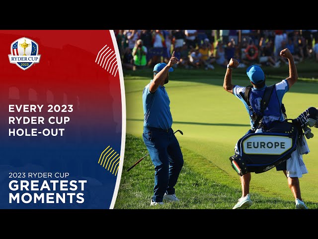 Every Hole-Out | 2023 Ryder Cup