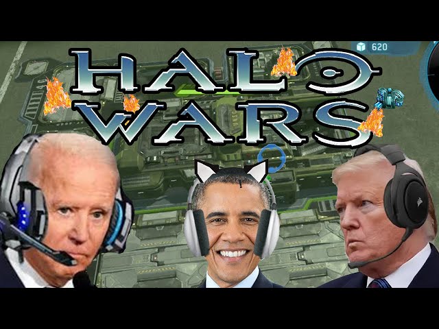 US Presidents Play Halo Wars