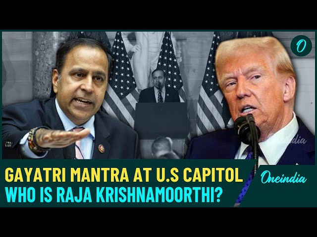 US State Rep. Raja Krishnamoorthi Recites Gayatri Mantra as Trump Asks to ‘Bring Back Religion’