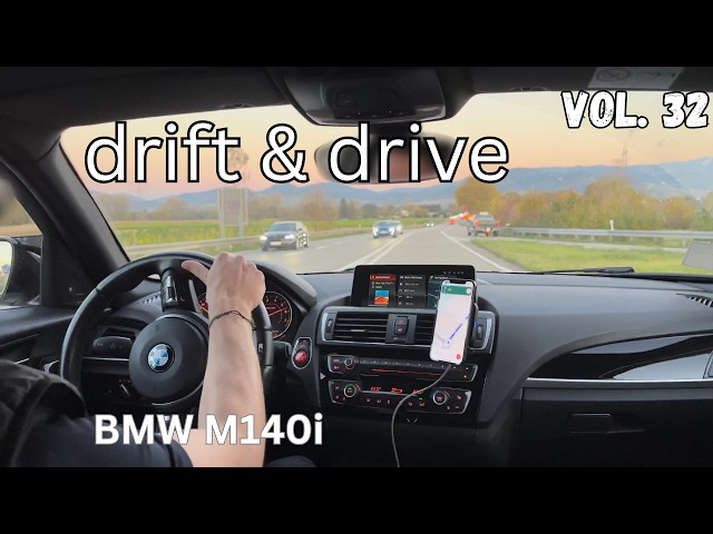 Autobahn night run drift & drive vol. 32 - BMW M140i