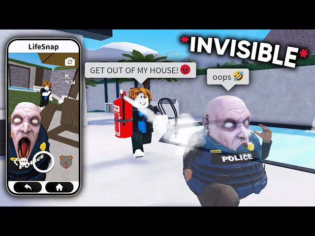 INVISIBLE SNAPCHAT ROBLOX TROLLING (CRAZY BACONS)