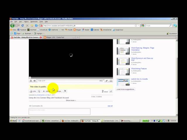 Embedding Youtube video to Blogger