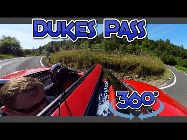 Dukes Pass Scotland A821 Aberfoyle to Callander(Ish) | VR 360° Just A Drive