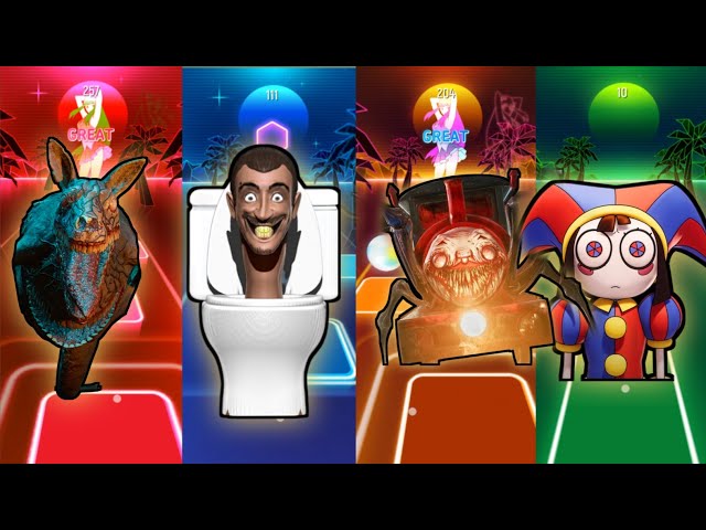 Zoochosis vs Skibidi Toilet vs Spider Thomas vs Digital Circus