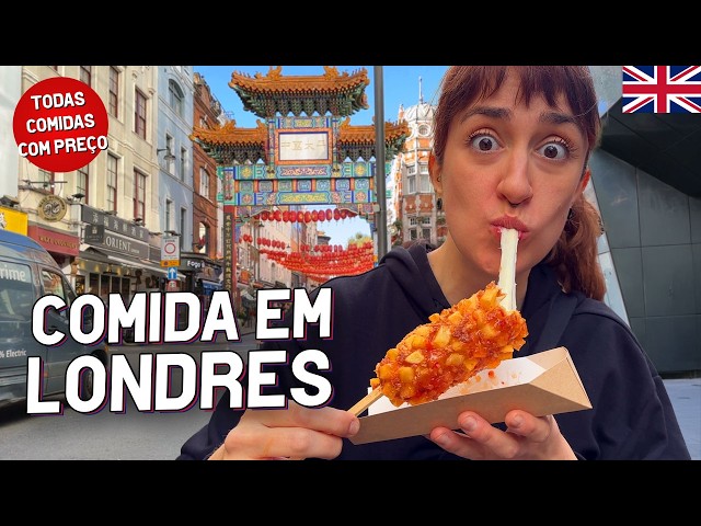 🇬🇧  TUDO QUE COMEMOS EM LONDRES (com todos os preços) com @GuriinLondon | Guia gastronômico