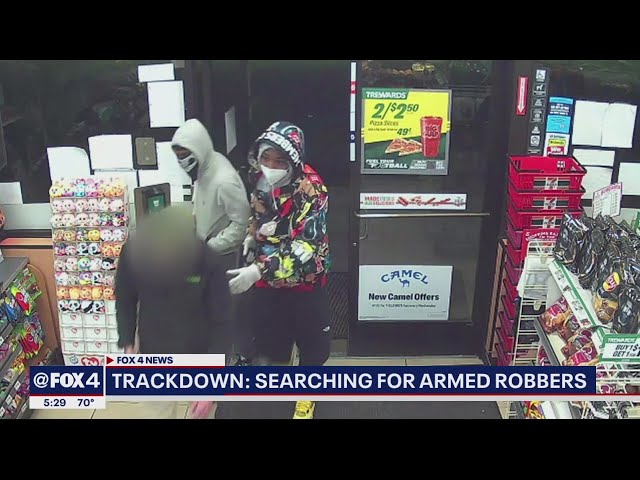 Trackdown: Help find armed men who robbed Fort Worth 7-Eleven