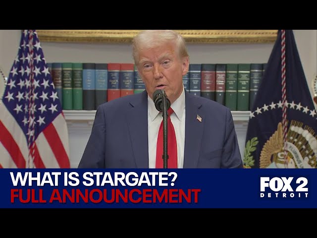 What is Stargate? Inside President Donald Trump's "massive" new infrastructure initiative