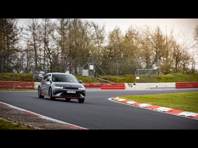 Hyundai Ioniq 5N Nurburgring Nordschleife fun lap 31-03-24