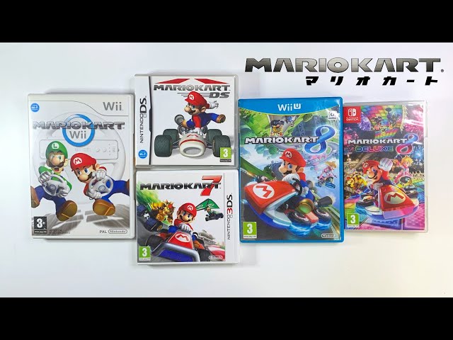 My Mario Kart Games Collection 2024