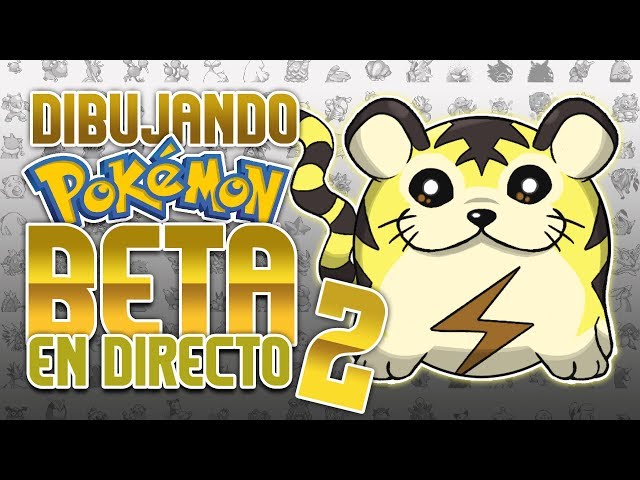 ¡¡DIBUJANDO POKÉMON BETA DE ORO Y PLATA EN DIRECTO!! PARTE 2 EBattle