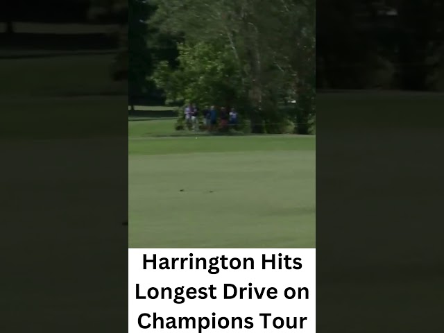 Padraig Harrington Hits It Long  #shortsvideo #golfshorts #golfswing