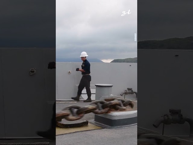 Extremely Dangerous Anchor Drop 😱⚓️