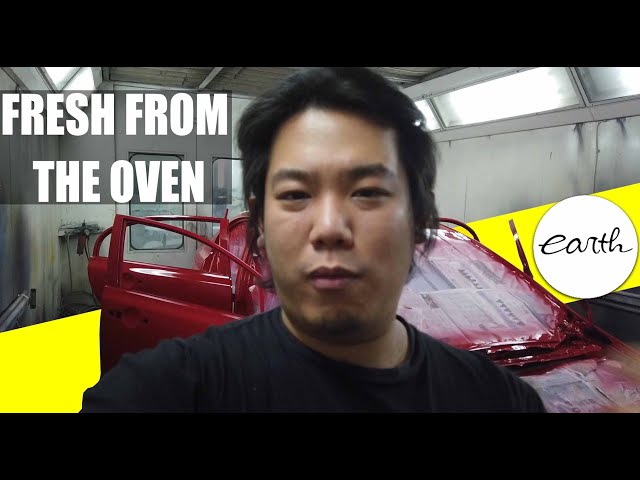 PROJECT MODIFIKASI HONDA CIVIC FD1 FULL BODY REPAINT KELAR DI CAT SUPER RED #CARVLOG