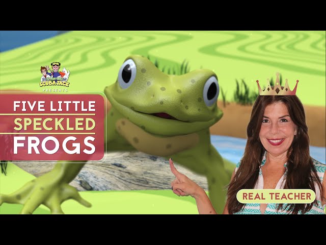 Five Little Speckled Frogs - The BEST Songs for Kids