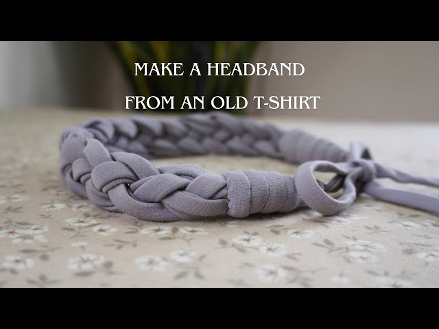 DIY Headband from Old T-shirt | Yuu Pham