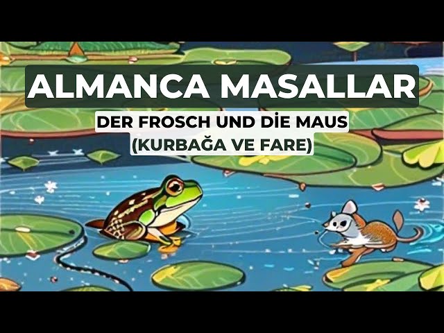 ALMANCA MASALLAR SERİSİ-5 | Kurbağa ve Fare | Seslendirmesi ve Çevirisiyle Birlikte