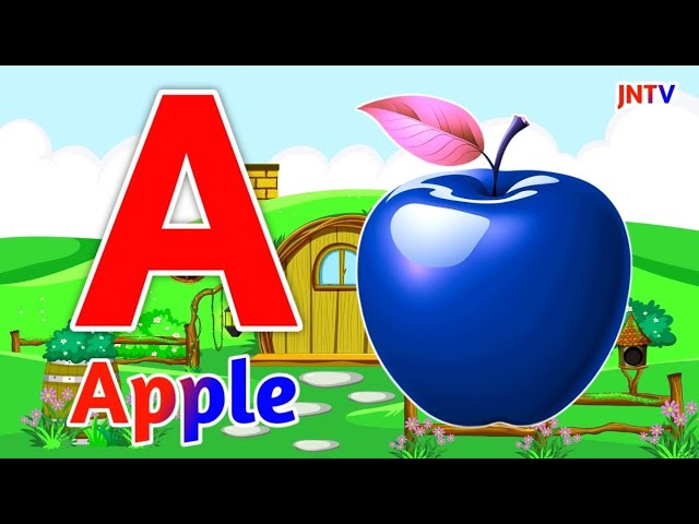 Phonics Sounds of Alphabets A to Z in English - A For Airplane - ABC Alphabet Songs with kids