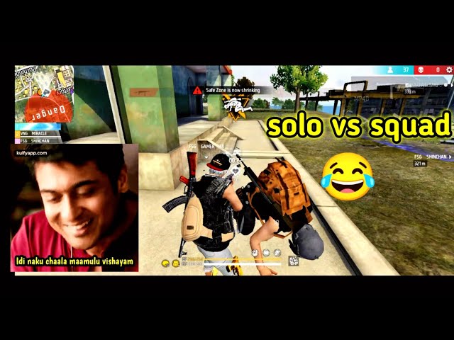 solo vs squad 😂 funny moments 🤣 watch the full video 👇