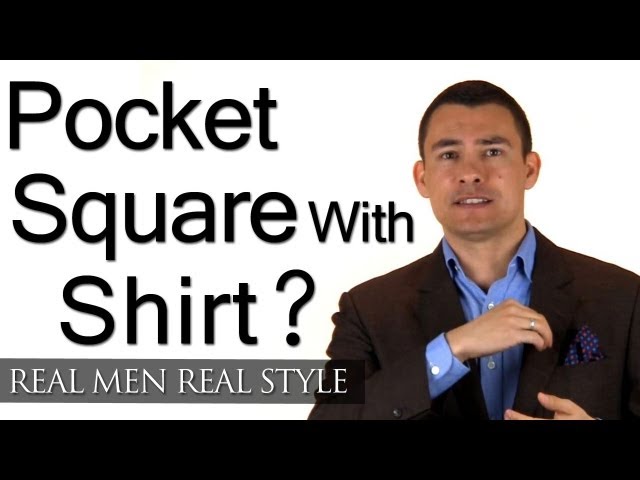 Can You Wear A Pocket Square With A Shirt Or Vest - Rules On Wearing Pocket Squares