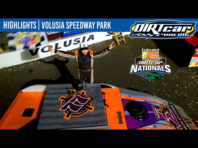 DIRTcar UMP Modifieds | DIRTcar Nationals | Volusia Speedway Park | February 7, 2025 | HIGHLIGHTS