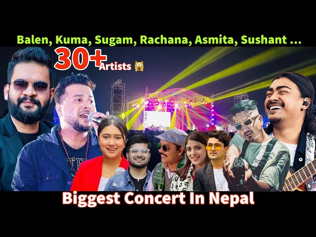 CONCERT IN TUDIKHEL || 30+ Artists Performed || Balen, Kuma Sagar, Sugam Pokhrel, Rachana …